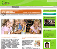 L�rarfortbildning AB:s webbplats