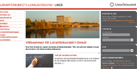 Web site for local office Ume&aring;